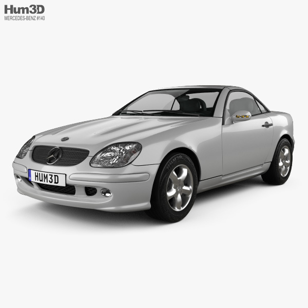 Mercedes-Benz SLK 클래스 2004 3D 모델 