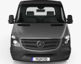 Mercedes-Benz Sprinter Drop Side Cabina Simple 2016 Modelo 3D vista frontal