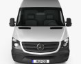 Mercedes-Benz Sprinter Panel Van SWB HR 2016 3d model front view