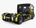 Mercedes-Benz Axor Formula Truck 2016 3D-Modell Rückansicht