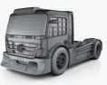 Mercedes-Benz Axor Formula Truck 2016 3D модель wire render