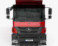 Mercedes-Benz Axor Tipper Truck 2022 3d model front view