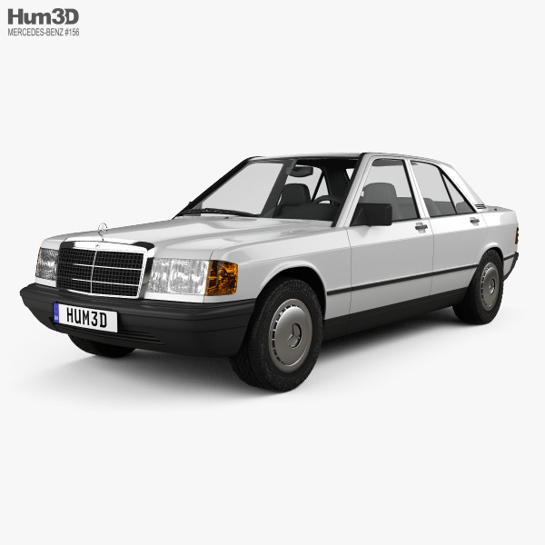 Mercedes-Benz 190 (W201) 1993 3D模型