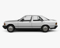Mercedes-Benz 190 (W201) 1993 3Dモデル side view
