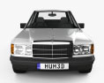 Mercedes-Benz 190 (W201) 1993 3Dモデル front view
