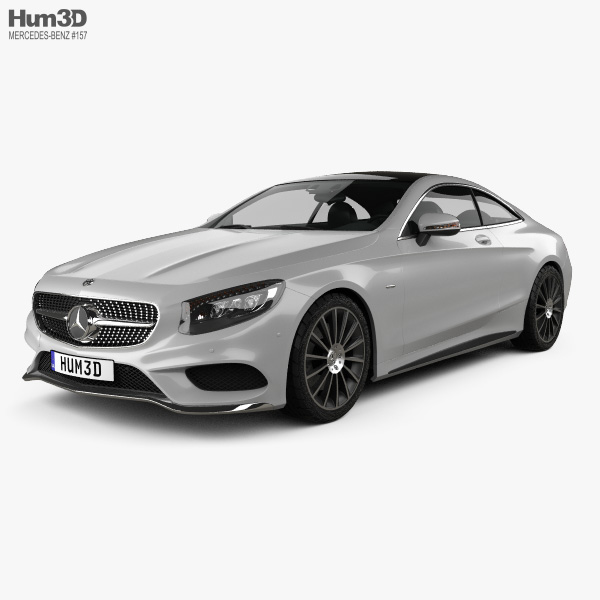 Mercedes-Benz S级 (C217) coupe AMG Sports Package 2020 3D模型