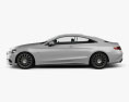 Mercedes-Benz S-Klasse (C217) coupé AMG Sports Package 2020 3D-Modell Seitenansicht