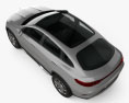Mercedes-Benz Coupe SUV 2015 3D模型 顶视图