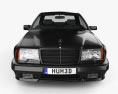 Mercedes-Benz Clase E AMG widebody cupé 1993 Modelo 3D vista frontal