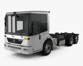 Mercedes-Benz Econic Chassis Truck 2014 3D model