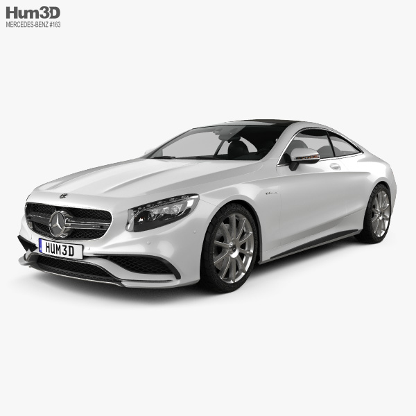 Mercedes-Benz Sクラス 63 AMG (C217) クーペ 2020 3Dモデル