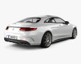 Mercedes-Benz S 클래스 63 AMG (C217) 쿠페 2020 3D 모델  back view