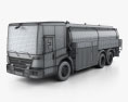 Mercedes-Benz Econic Tankwagen 2016 3D-Modell wire render