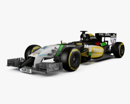 3D model of Force India 2014
