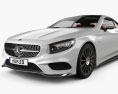 Mercedes-Benz Classe S AMG Sports Package (C217) coupé con interni 2020 Modello 3D