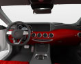 Mercedes-Benz Clase S AMG Sports Package (C217) cupé con interior 2020 Modelo 3D dashboard