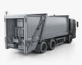Mercedes-Benz Econic 垃圾车 Rolloffcon 3axle 2012 3D模型