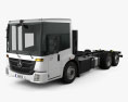 Mercedes-Benz Econic Fahrgestell LKW 3axle 2016 3D-Modell