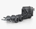 Mercedes-Benz Econic Camião Chassis 3axle 2016 Modelo 3d