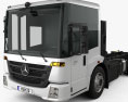 Mercedes-Benz Econic 섀시 트럭 3axle 2016 3D 모델 
