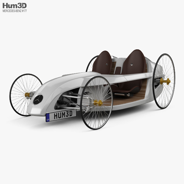Mercedes-Benz F-Cell Roadster 2009 3D-Modell