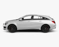 Mercedes-Benz CLA-Klasse (C117) ShootingBrake AMG 2017 3D-Modell Seitenansicht