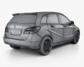 Mercedes-Benz B 클래스 (W242) Electric Drive 2017 3D 모델 