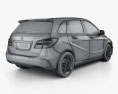 Mercedes-Benz B 클래스 (W246) AMG Line 2017 3D 모델 