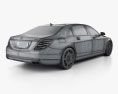Mercedes-Benz S 클래스 (W222) Maybach 2019 3D 모델 