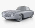 Mercedes-Benz SLクラス (W194) 1952 3Dモデル clay render
