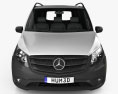 Mercedes-Benz Metris Kastenwagen 2017 3D-Modell Vorderansicht