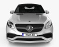 Mercedes-Benz GLE-class (C292) Coupe AMG 2017 3d model front view
