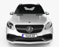 Mercedes-Benz GLE-class (W166) AMG 2017 3d model front view