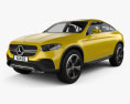 Mercedes-Benz GLC Coupe 概念 2014 3D模型