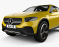 Mercedes-Benz GLC Coupe 概念 2014 3D模型
