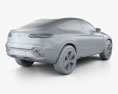 Mercedes-Benz GLC Coupe 概念 2014 3Dモデル
