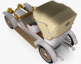 Mercedes-Benz Simplex 28-32 Phaeton 1905 3D模型 顶视图