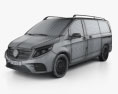 Mercedes-Benz Vision e 2015 3D модель wire render