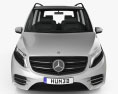 Mercedes-Benz Vision e 2015 Modelo 3d vista de frente