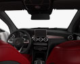 Mercedes-Benz C-класс (W205) Седан с детальным интерьером 2017 3D модель dashboard