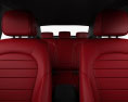 Mercedes-Benz Clase C (W205) Sedán con interior 2017 Modelo 3D