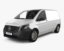 Mercedes-Benz Vito (W447) Panel Van L1 2018 3D model
