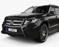 Mercedes-Benz GL 클래스 X166 Brabus B63 2016 3D 모델 
