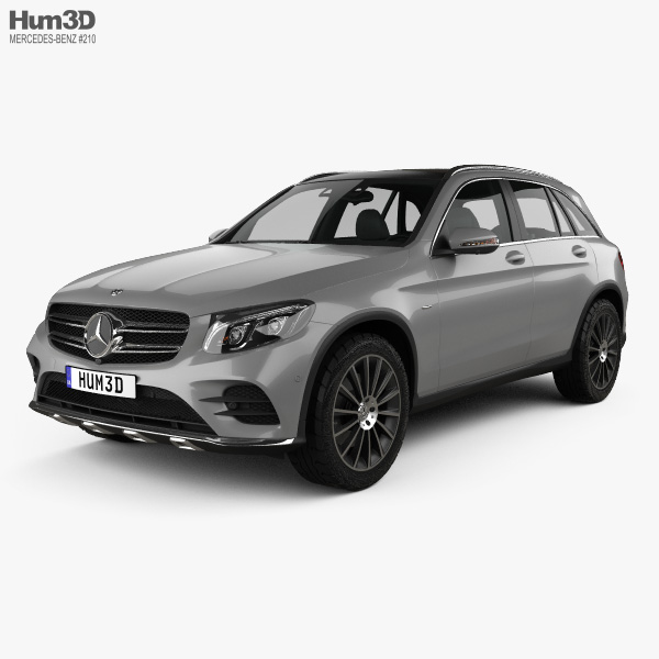 Mercedes-Benz GLC-класс (X205) AMG Line 2018 3D модель