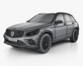 Mercedes-Benz Clase GLC (X205) AMG Line 2018 Modelo 3D wire render
