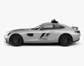 Mercedes-Benz AMG GT S F1 Safety Car 2018 3d model side view