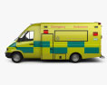 Mercedes-Benz Sprinter (W903) Ambulance 2002 3d model side view