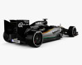 Force India VJM08 2015 3D模型 后视图
