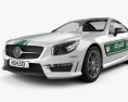 Mercedes-Benz SLクラス (R321) AMG 警察 Dubai 2016 3Dモデル