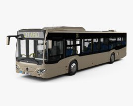 Mercedes-Benz Citaro (O530) Автобус з детальним інтер'єром 2011 3D модель